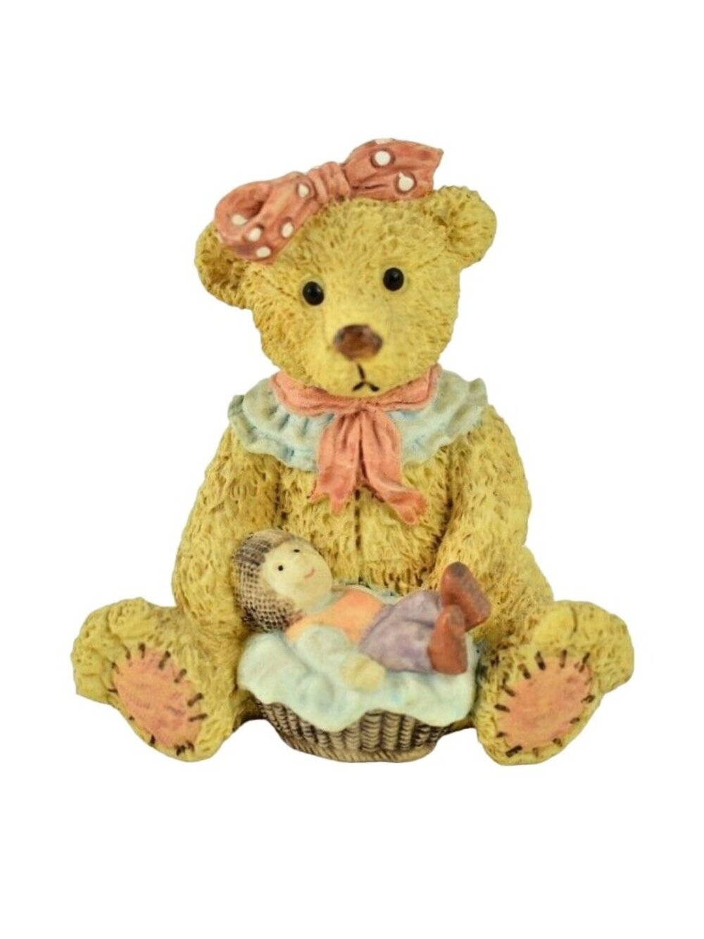 Take Me Home Teddies Darling Daisy Vintage 3 Inch Resin Teddy Bear Figure
